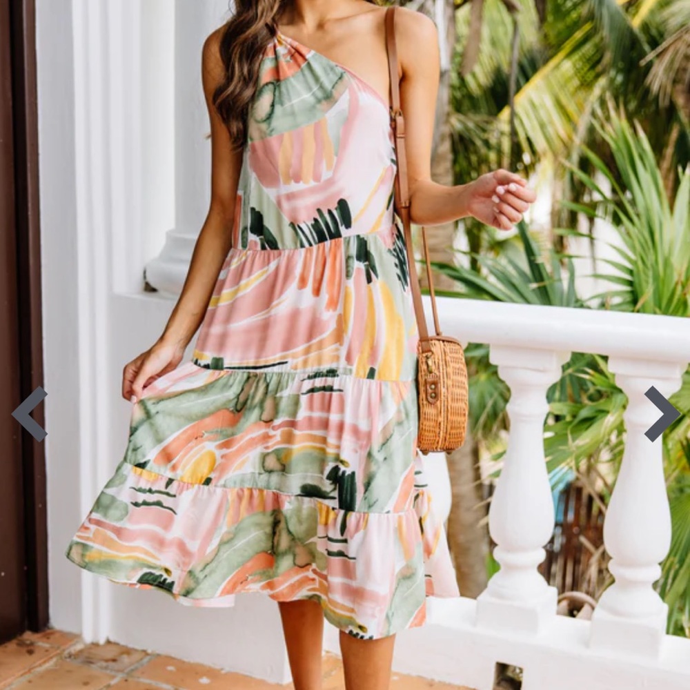 The Mint Love Follows Sage Green Midi Dress